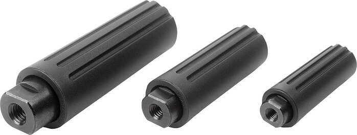 Zylindergriffe drehbar mit Innengewinde