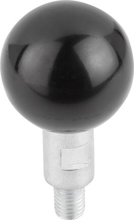 Kugelgriffe drehbar mit Außengewinde