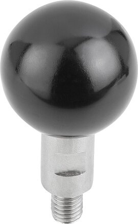 Kugelgriffe drehbar mit Außengewinde
