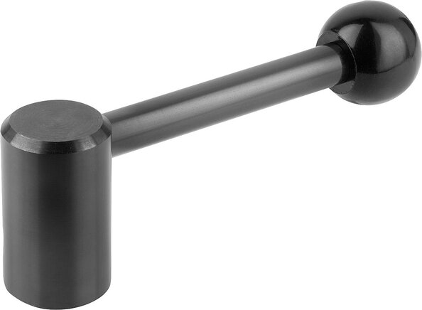 Spannhebel mit Innengewinde, 0 Grad