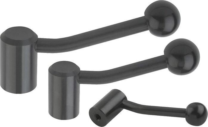 Spannhebel mit Innengewinde, 20 Grad