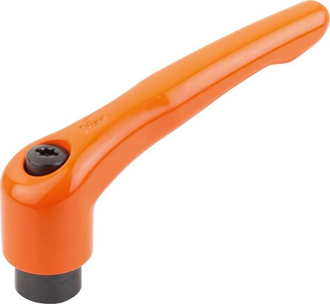 Klemmhebel mit Innengewinde, seidenmatt