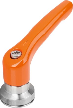 Klemmhebel Zink mit Innengewinde und Spannkraftverstärker