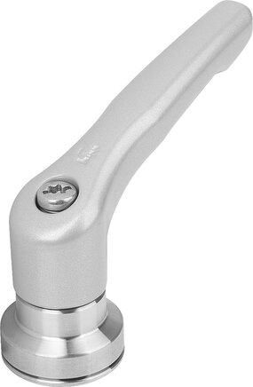 Klemmhebel Zink mit Innengewinde und Spannkraftverstärker