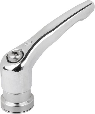 Klemmhebel Zink mit Innengewinde und Spannkraftverstärker