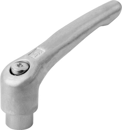 Klemmhebel Edelstahl mit Innengewinde