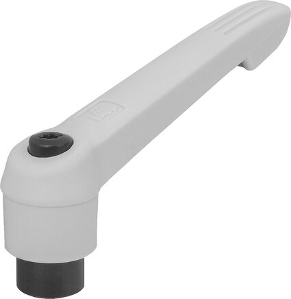 Klemmhebelmit Innengewinde und Kunststoffgriff