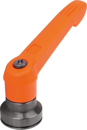 Klemmhebel Kunststoff mit Innengewinde und Spannkraftverstärker