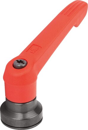 Klemmhebel Kunststoff mit Innengewinde und Spannkraftverstärker