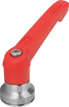 Klemmhebel Kunststoff mit Innengewinde und Spannkraftverstärker