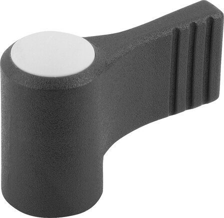 Flügelgriffe einseitig mit Deckel