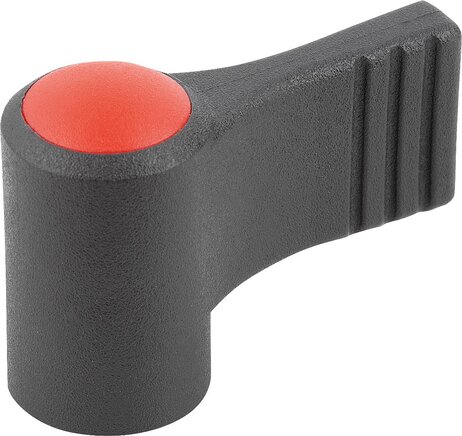 Flügelgriffe einseitig mit Deckel