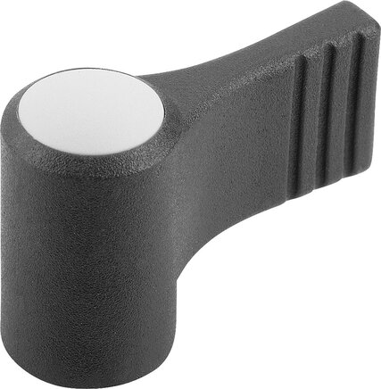 Flügelgriffe einseitig mit Deckel