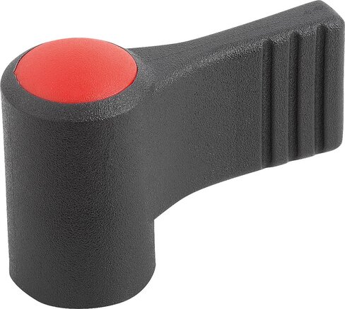 Flügelgriffe einseitig mit Deckel