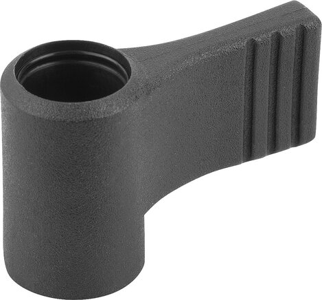 Flügelgriffe einseitig ohne Deckel