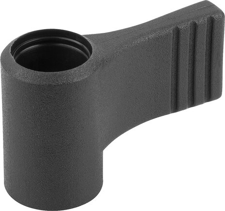 Flügelgriffe einseitig ohne Deckel