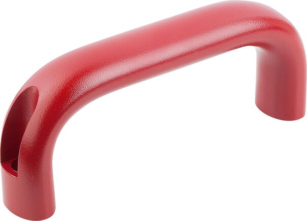 Bügelgriffe oval mit Außenbohrung