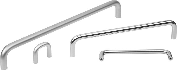 Bügelgriffe Edelstahl rund