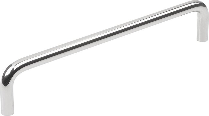 Bügelgriffe Edelstahl rund