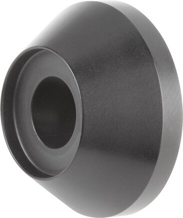 Abschlussscheibe für Bügelgriffe abgewinkelt