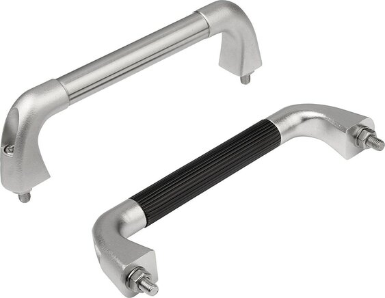 Rohrgriffe Edelstahl, Form A