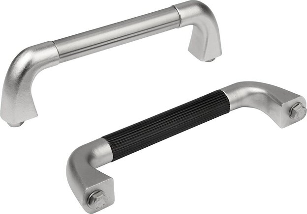 Rohrgriffe Edelstahl, Form B