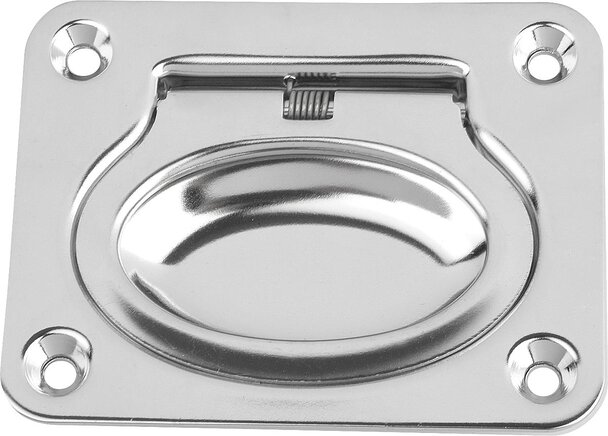 Schalengriffe klappbar Edelstahl, Form B