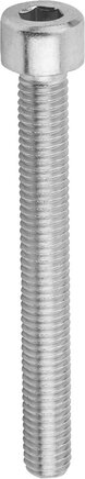 Zylinderschrauben mit Innensechskant Gewinde bis Kopf, DIN 912