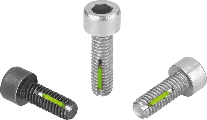 Zylinderschraube mit Innensechskant DIN EN ISO 4762 mit Gewindesicherung