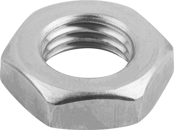 Sechskantmuttern niedrige Form DIN 439