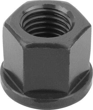 Sechskantmuttern 1,5 D hoch mit Bund DIN 6331 erweitert