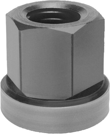 Sechskantmuttern mit unverlierbarer Scheibe