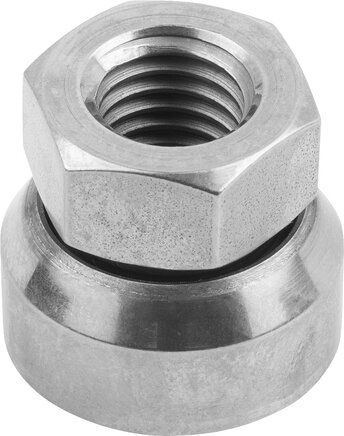 Sechskantmuttern mit Kugelpfanne