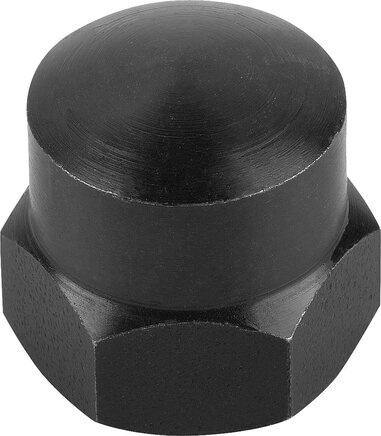 Hutmuttern ähnlich DIN 1587