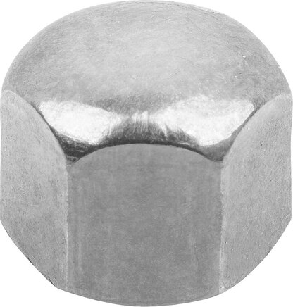 Sechskant Hutmuttern niedrige Form DIN 917 Stahl oder Edelstahl