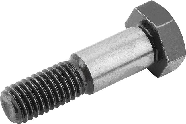 Passschrauben mit langem Gewindezapfen Sechskant ähnlich DIN 609