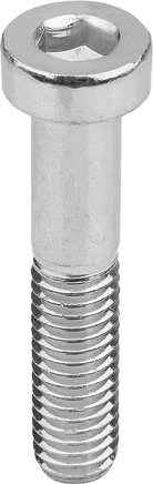 Zylinderschrauben mit Innensechskant, niedriger Kopf DIN 6912, Stahl