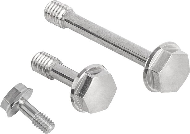 Sechskantschrauben mit Dünnschaft im Hygienic DESIGN