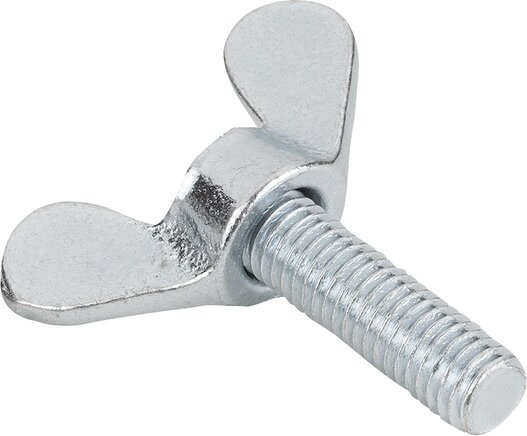 Flügelschrauben, Form DE, deutsche Form ähnlich DIN 316