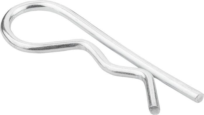 Federstecker ähnlich DIN 11024, Form E, mit einfacher Windung