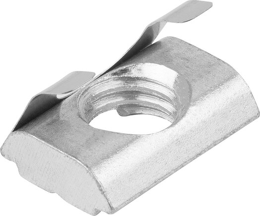 Nutensteine einschwenkbar mit Feder Typ B