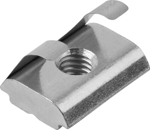 Nutensteine einschwenkbar mit Feder Typ B