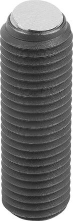 Kugeldruckschrauben ohne Kopf mit abgeflachter Kugel und Verdrehsicherung