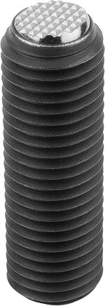 Kugeldruckschrauben ohne Kopf mit abgeflachter Kugel und Verdrehsicherung