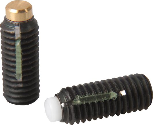 Druckschrauben mit Gewindesicherung