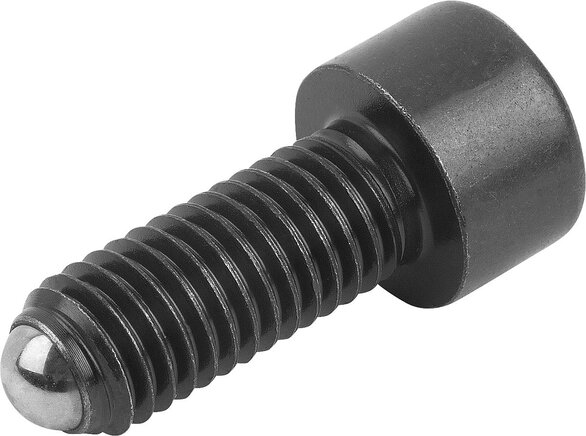 Kugeldruckschrauben mit Kopf Form A, mit voller Kugel