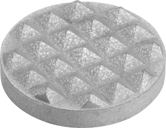 Auflageplatten aus Hartmetall rund