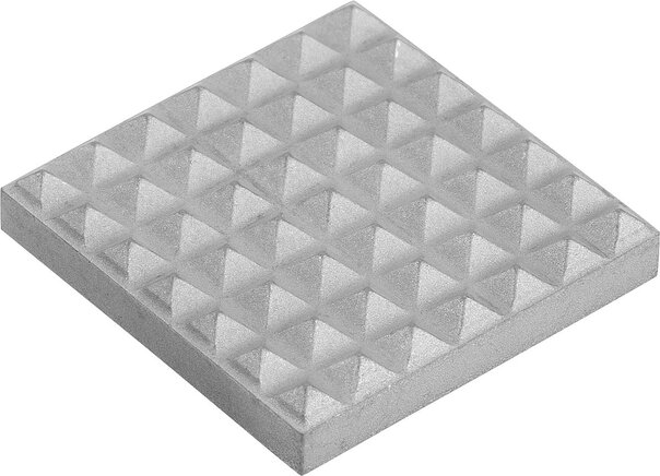 Auflageplatten aus Hartmetall viereckig