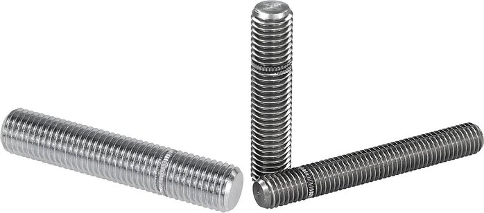 Gewindestifte mit Einschraub-Stopp zum Einkleben