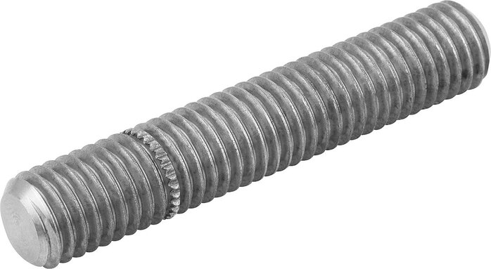 Gewindestifte mit Einschraub-Stopp zum Einkleben